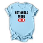 Nationals Mode On Kids T-Shirt