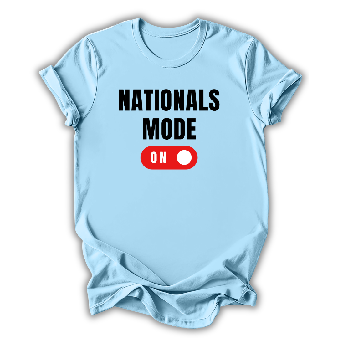 Nationals Mode On Kids T-Shirt