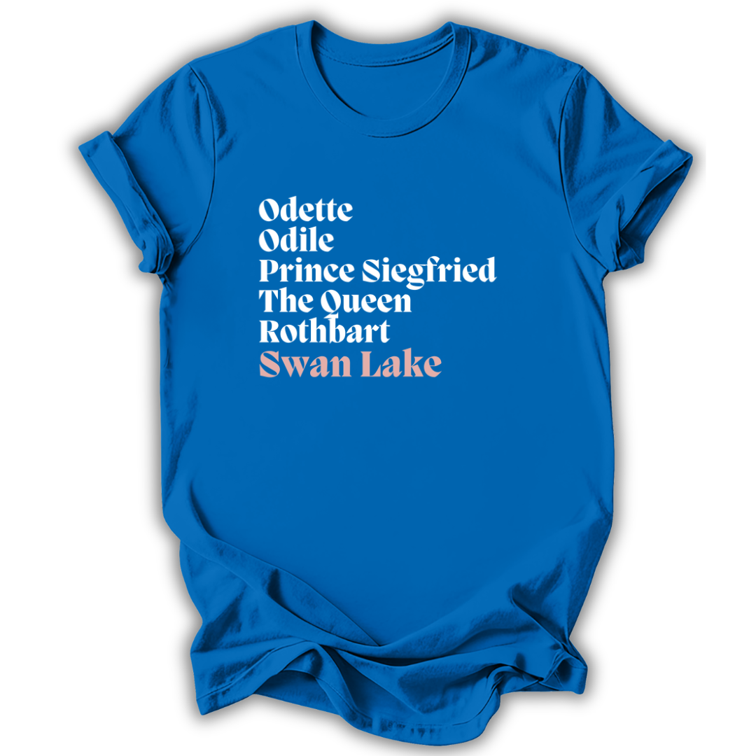 Swan Lake Cast Kids T-Shirt