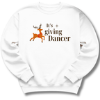 It's Giving Dancer Kids Sweatshirt