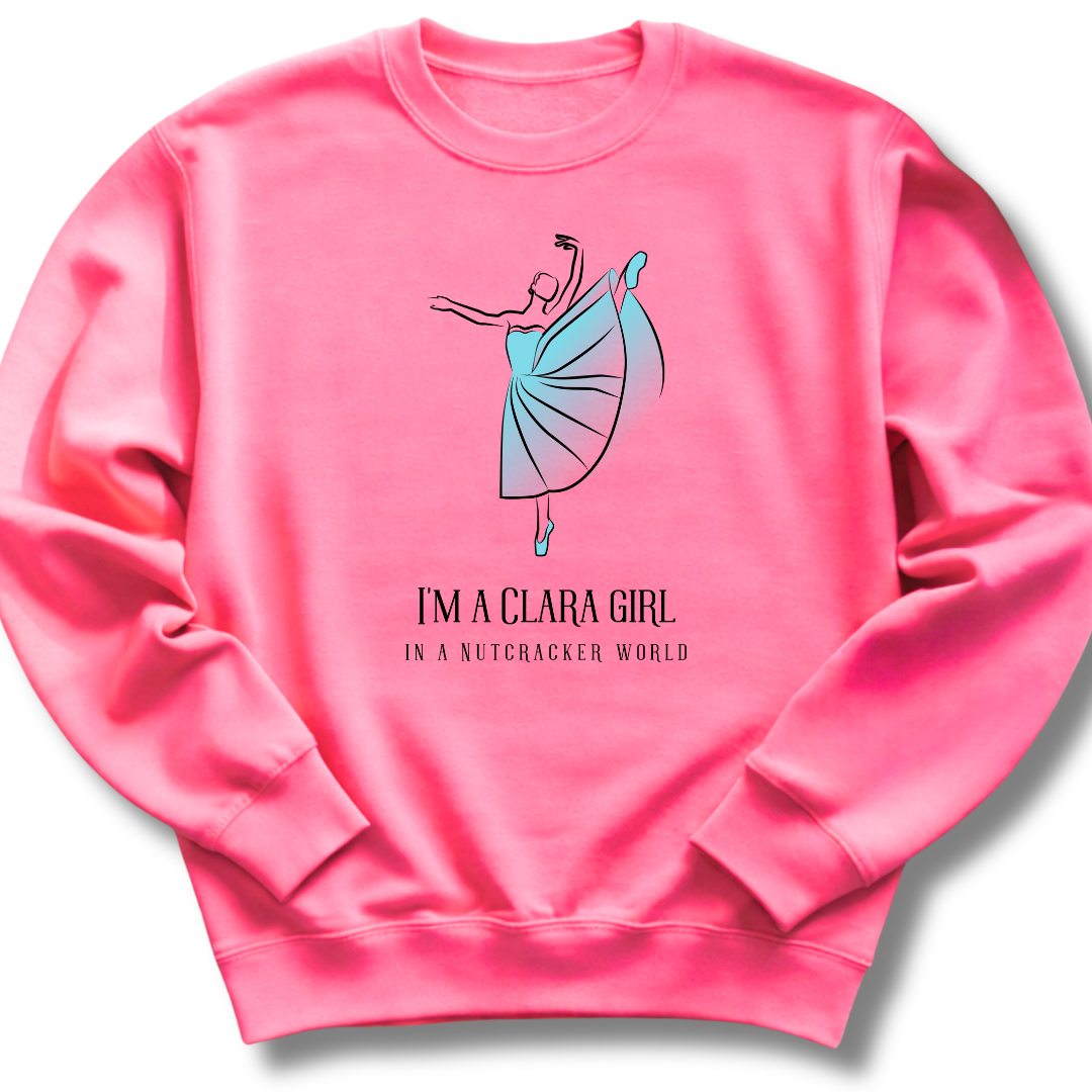I’m a Clara Girl Kids Sweatshirt
