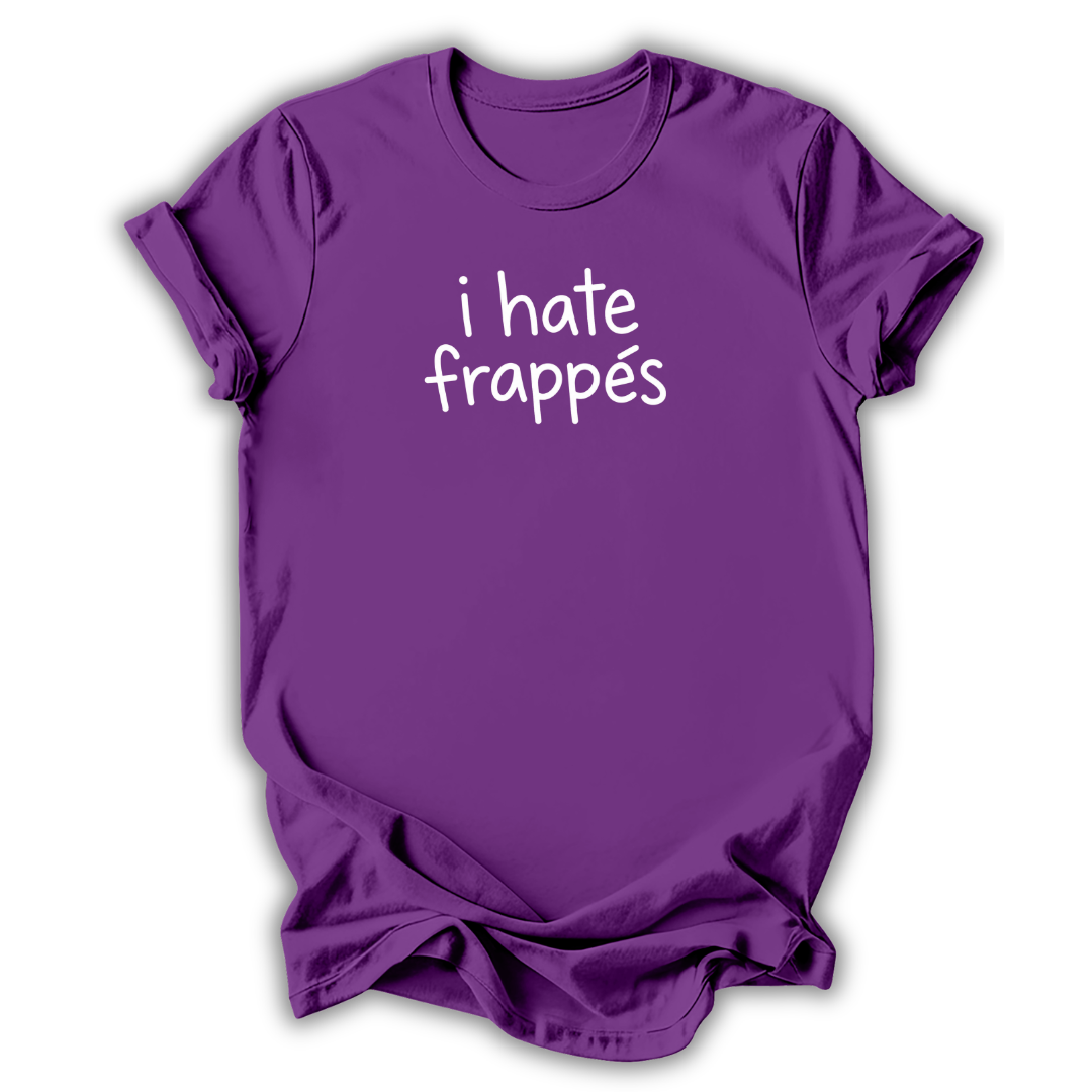 I Hate Frappés Kids T-Shirt