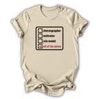 Dance Teacher Checklist T‑Shirt