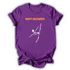 Happy Halloween Skeleton T‑Shirt