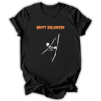 Happy Halloween Skeleton Kids T‑Shirt