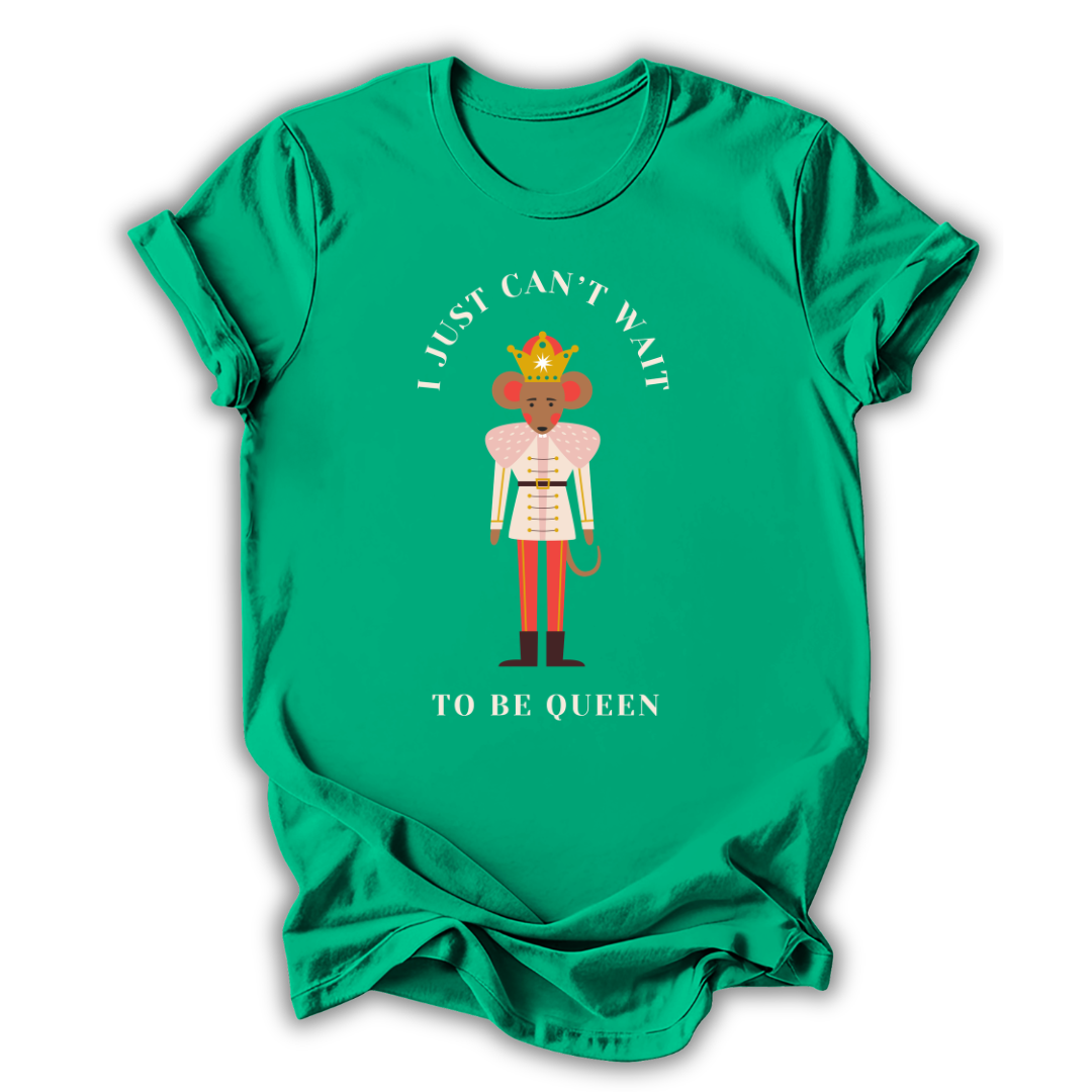 Can't Wait To Be Queen Kids T‑Shirt