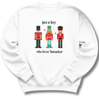 Boy Who Loves Nutcracker Sweatshirt