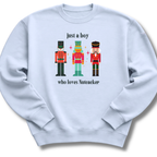 Boy Who Loves Nutcracker Sweatshirt