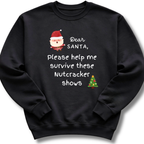 Dear Santa Kids Sweatshirt