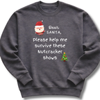 Dear Santa Kids Sweatshirt