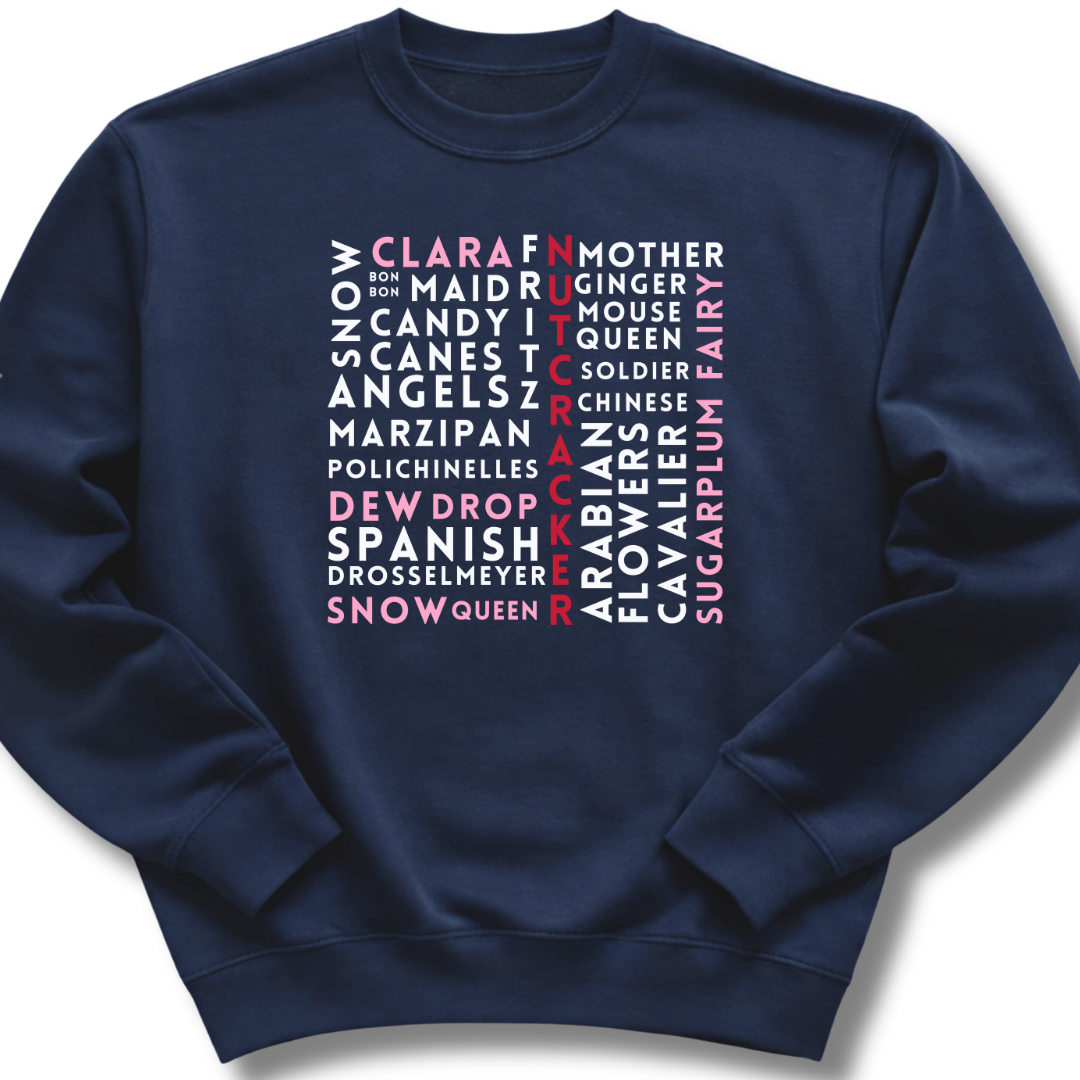 Nutcracker Graffiti Kids Sweatshirt