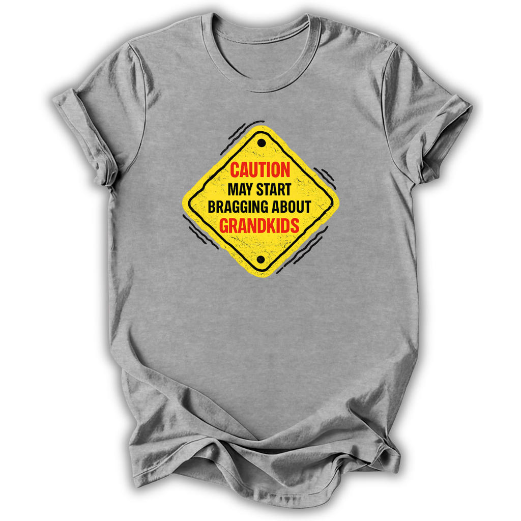 Caution May Brag T-Shirt
