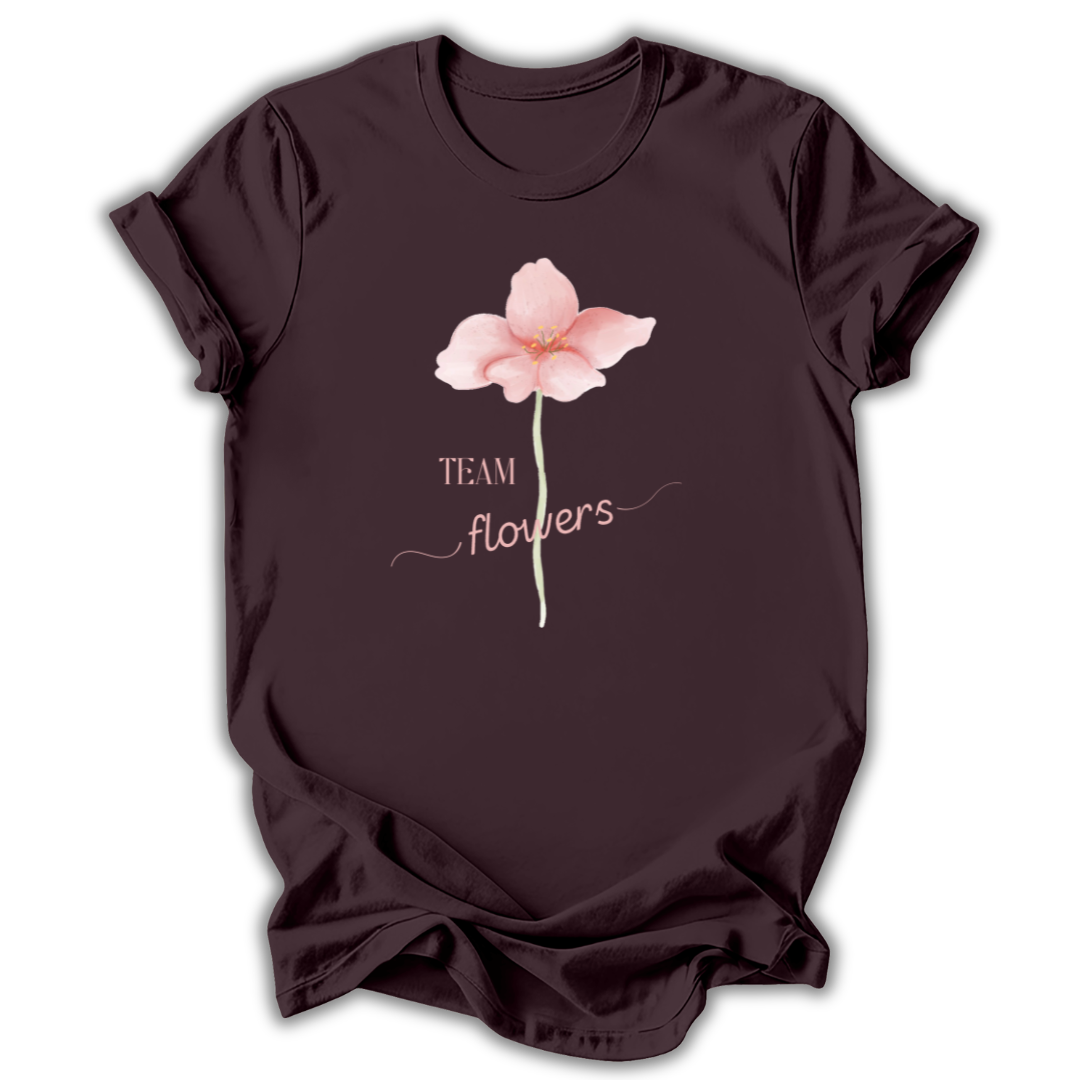 Team Flowers T‑Shirt