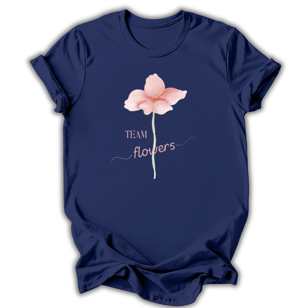 Team Flowers T‑Shirt