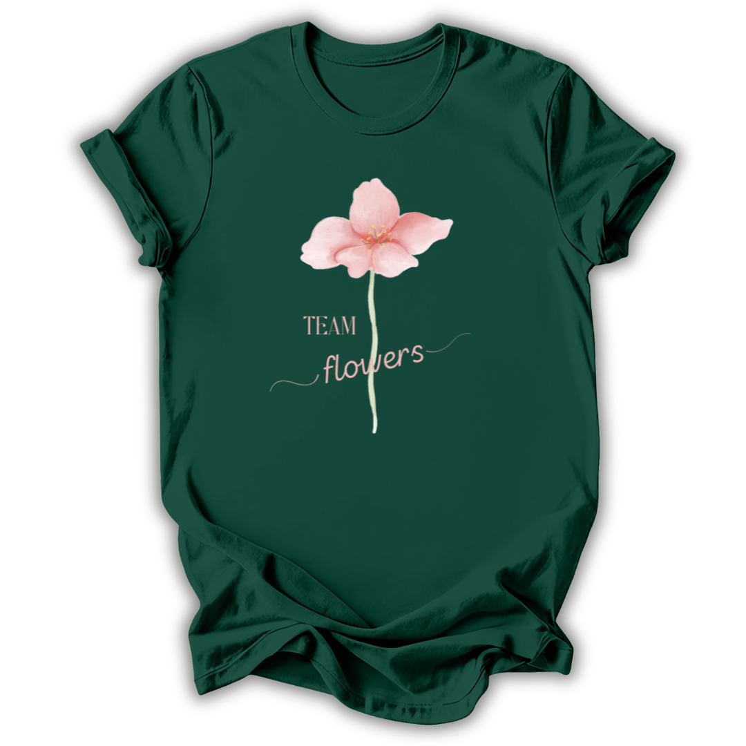 Team Flowers T‑Shirt