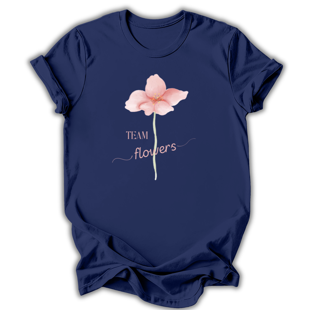 Team Flowers Kids T‑Shirt