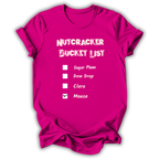 Nutcracker Bucket List T‑Shirt