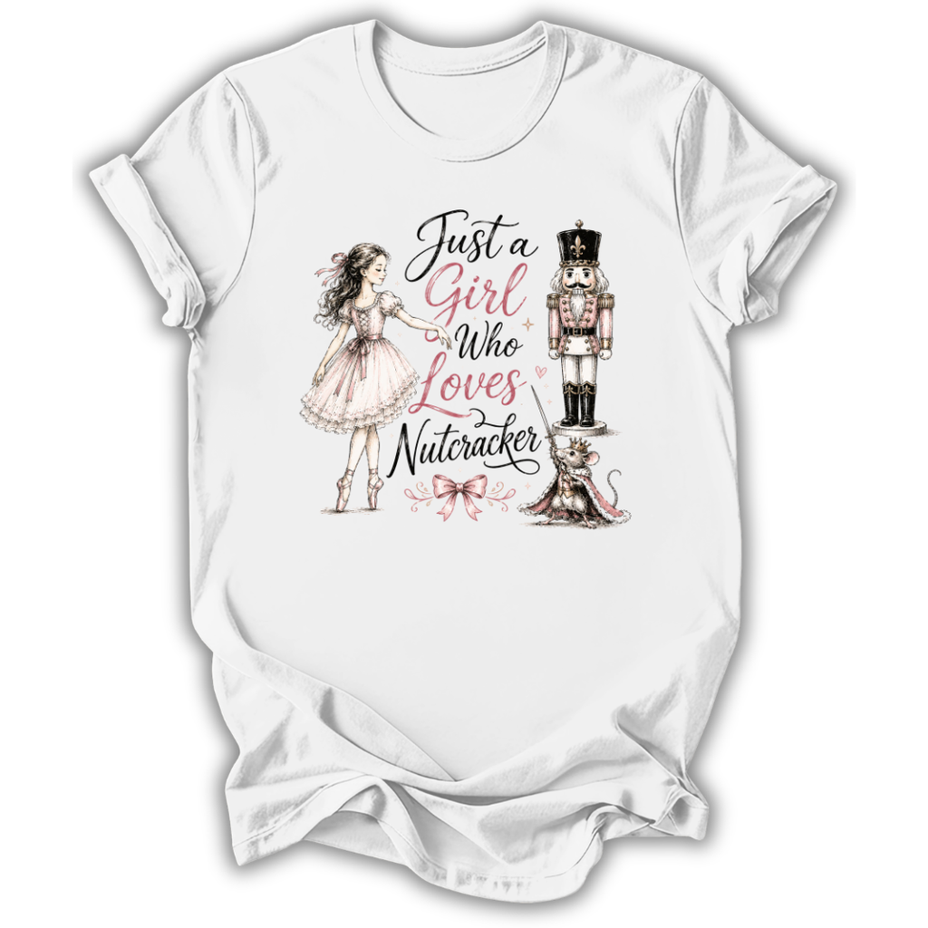 Girl Who Loves Nutcracker T-Shirt