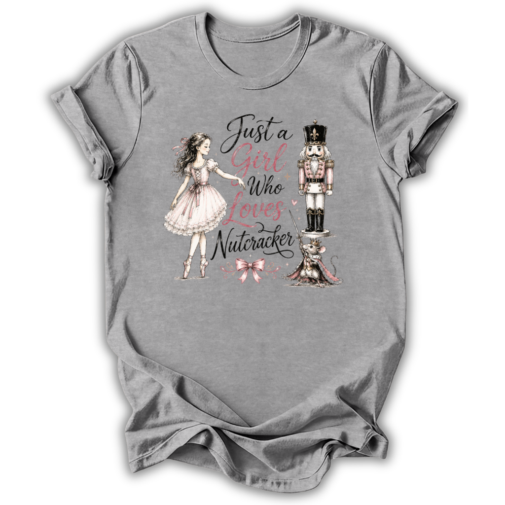Girl Who Loves Nutcracker T-Shirt