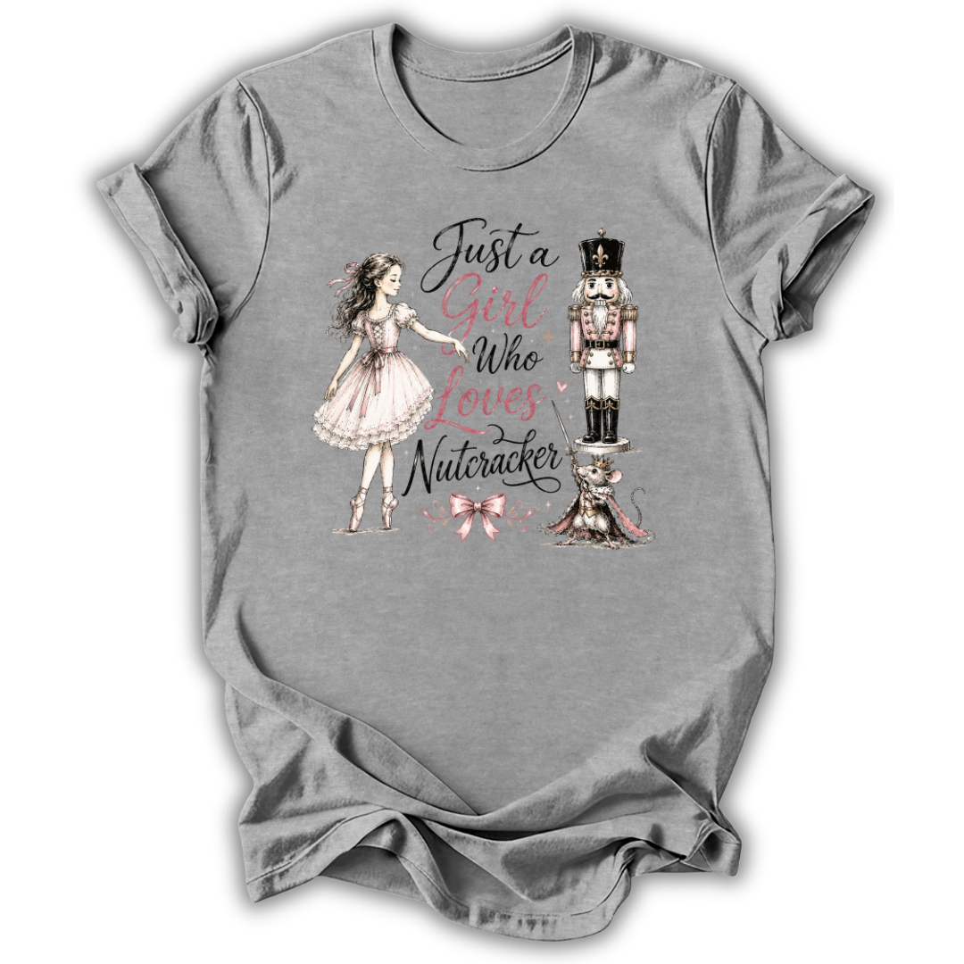 Girl Who Loves Nutcracker T-Shirt