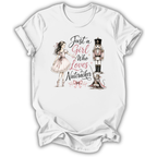 Girl Who Loves Nutcracker Kids T-Shirt