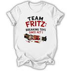 Team Fritz Breaking Toys Kids T-Shirt