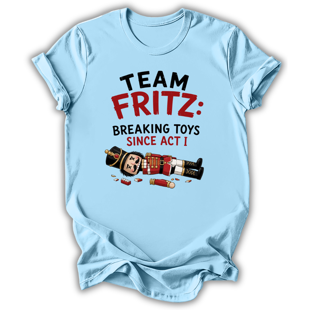Team Fritz Breaking Toys Kids T-Shirt