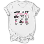 Things I Do Mom T‑Shirt