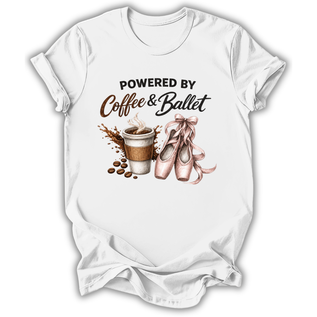 Powered by Coffee & Ballet T-Shirt