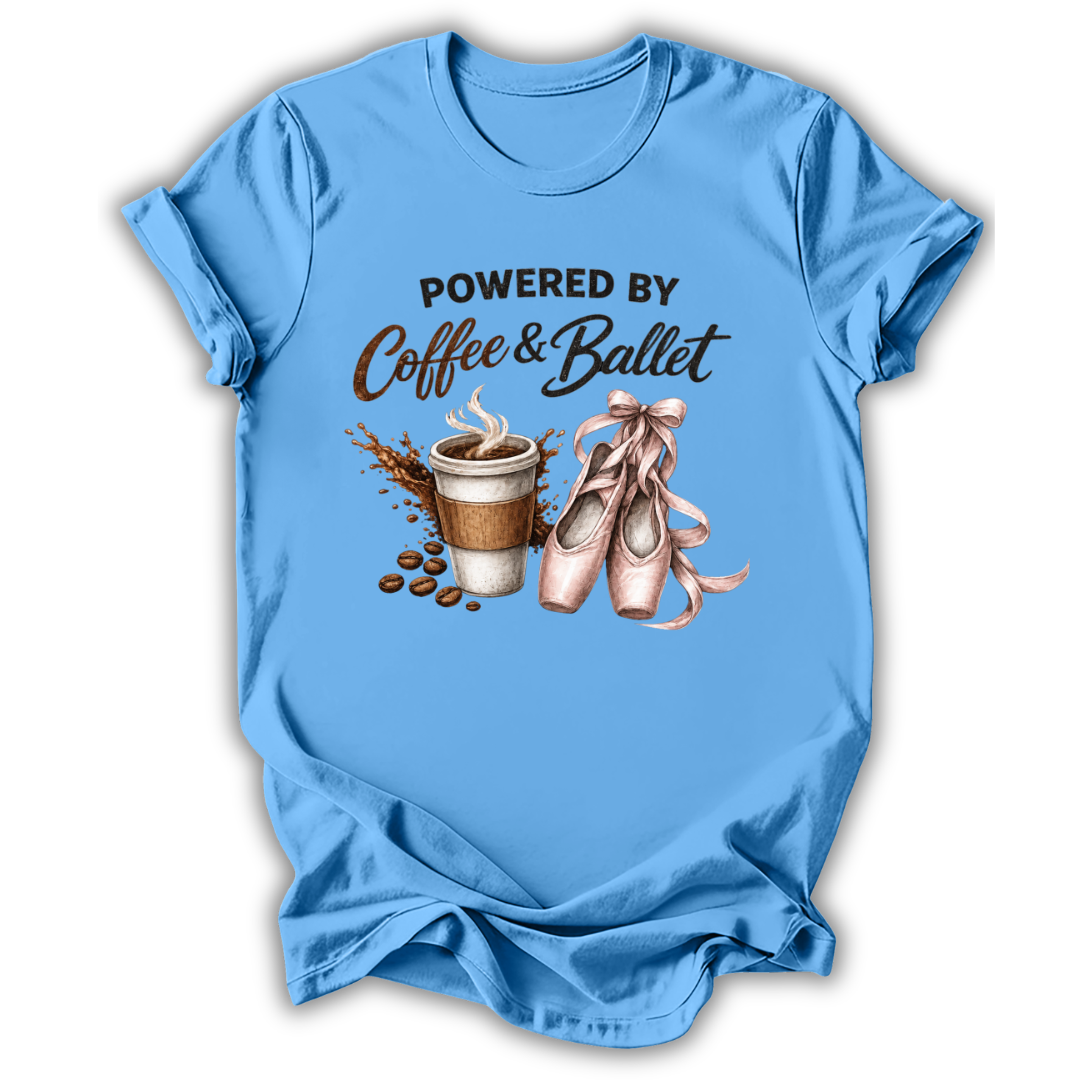 Powered by Coffee & Ballet T-Shirt