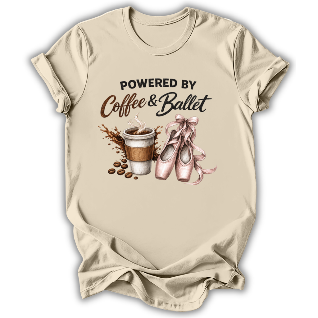 Powered by Coffee & Ballet T-Shirt