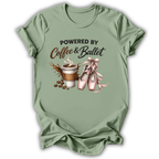 Powered by Coffee & Ballet T-Shirt