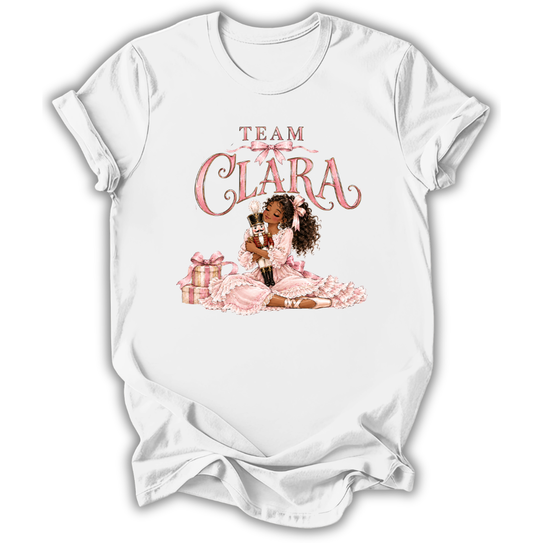 Nutcracker Team Clara Kids T-Shirt
