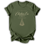 An olive green short-sleeve t-shirt with white printed text reading 'DOLL The Nutcracker' on the chest, displayed against a clean white background.