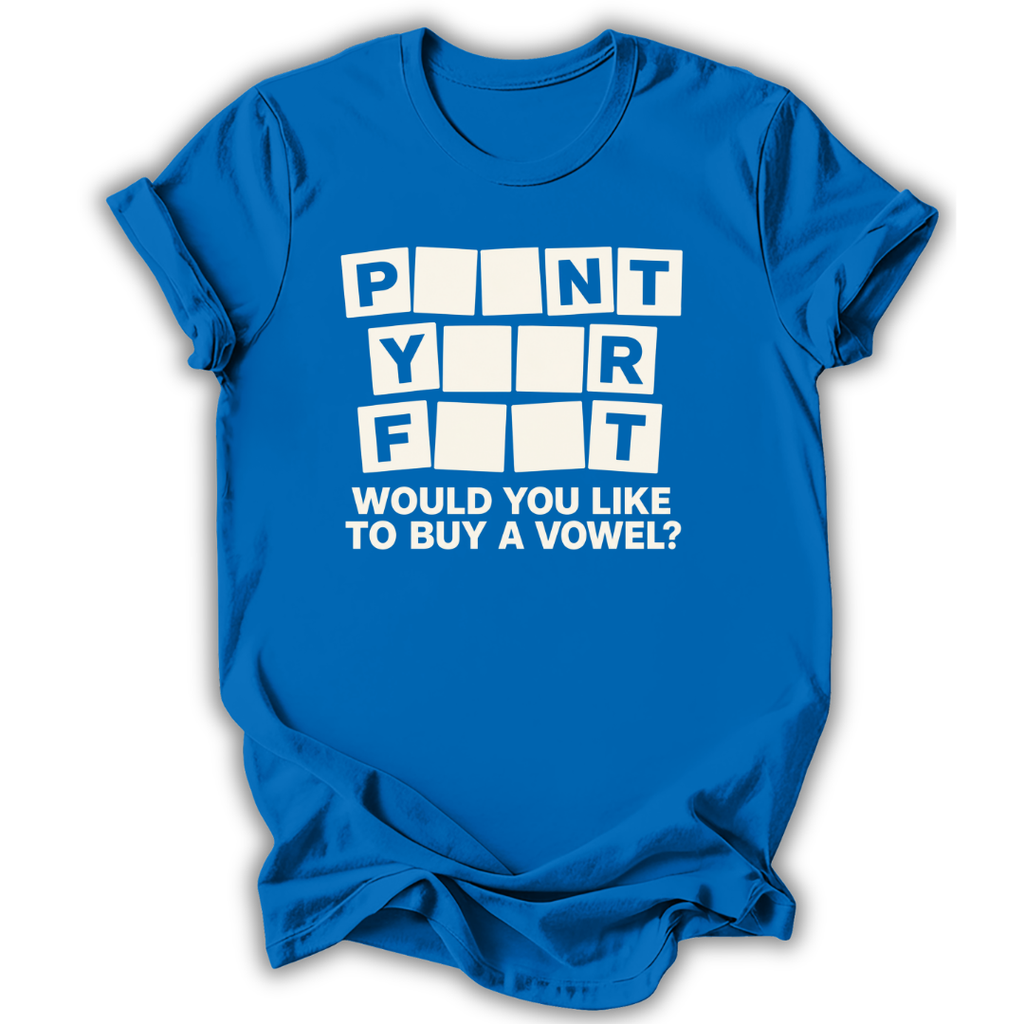 Buy a Vowel T-Shirt