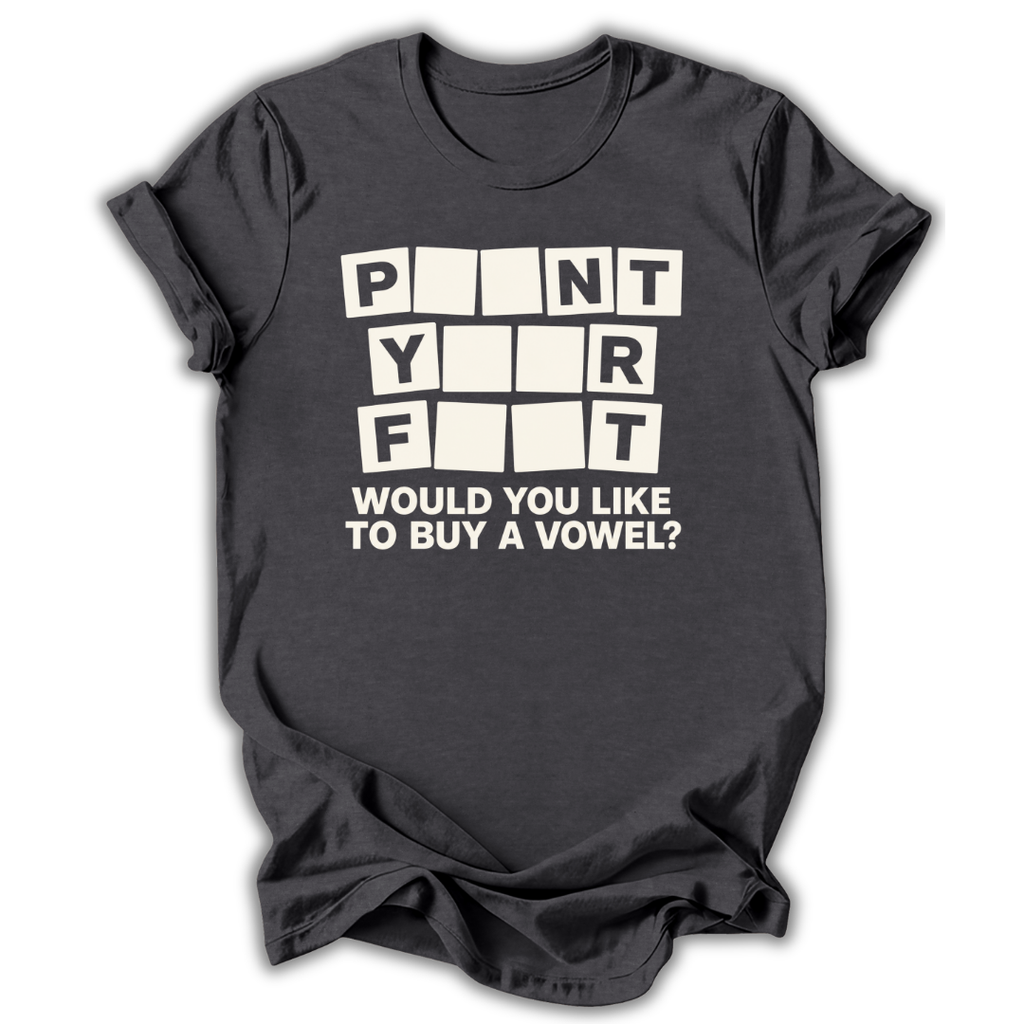 Buy a Vowel T-Shirt