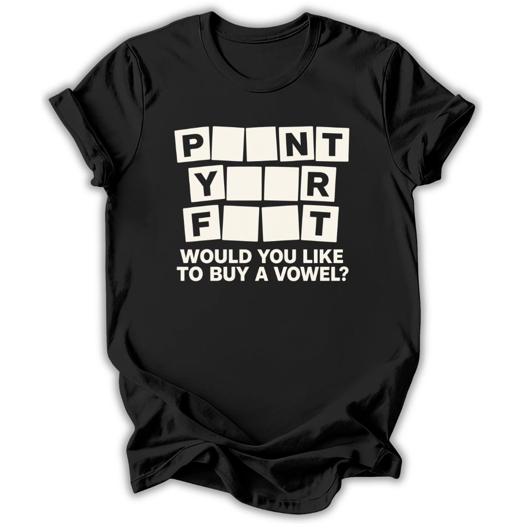 Buy a Vowel T-Shirt