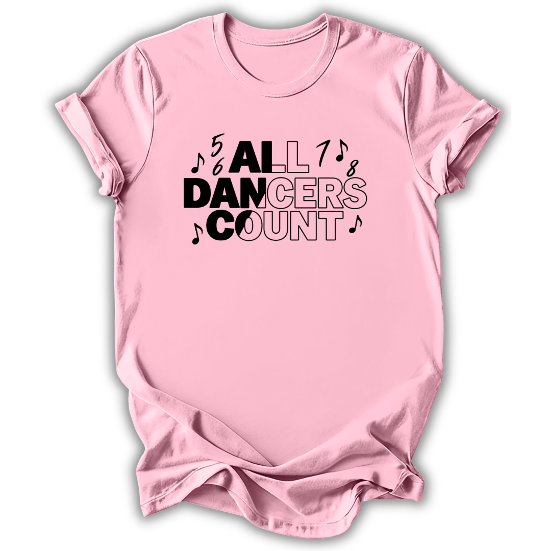 All Dancers Count Kids T-Shirt