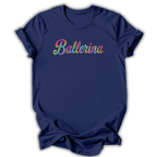 Ballerina Floral Script T-Shirt