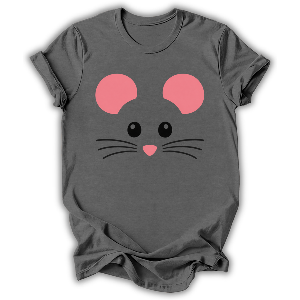 Cute Mouse Face T-Shirt