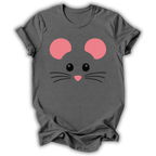 Cute Mouse Face T-Shirt