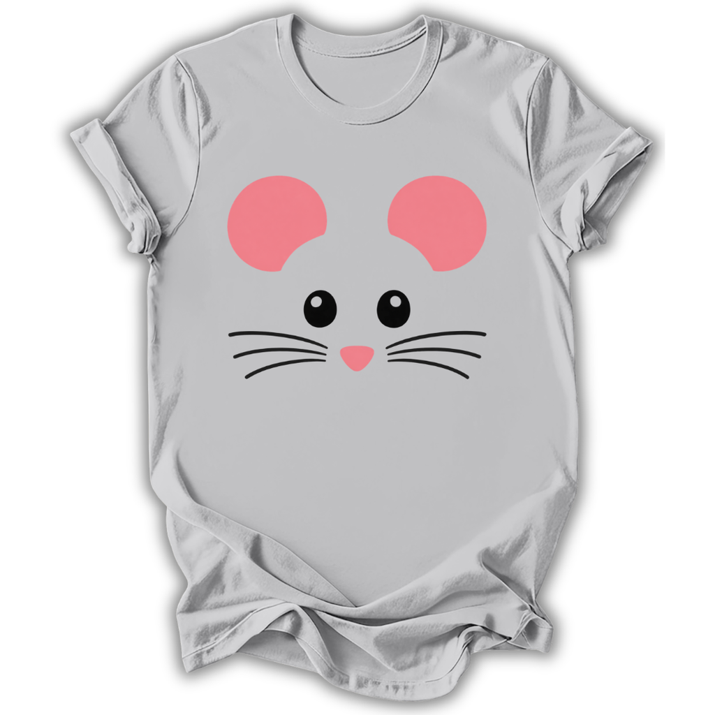 Cute Mouse Face T-Shirt