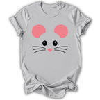Cute Mouse Face T-Shirt