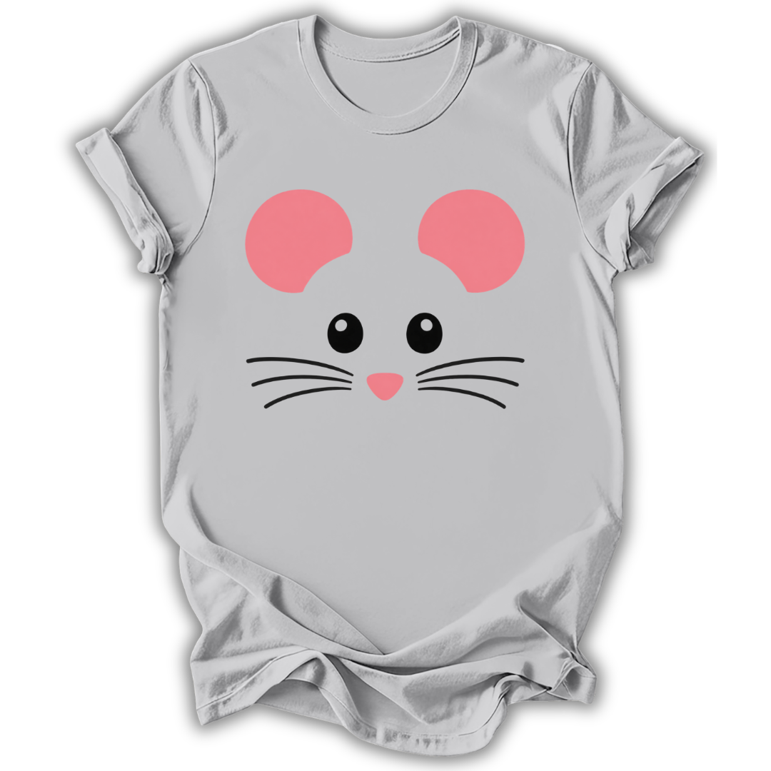 Cute Mouse Face T-Shirt