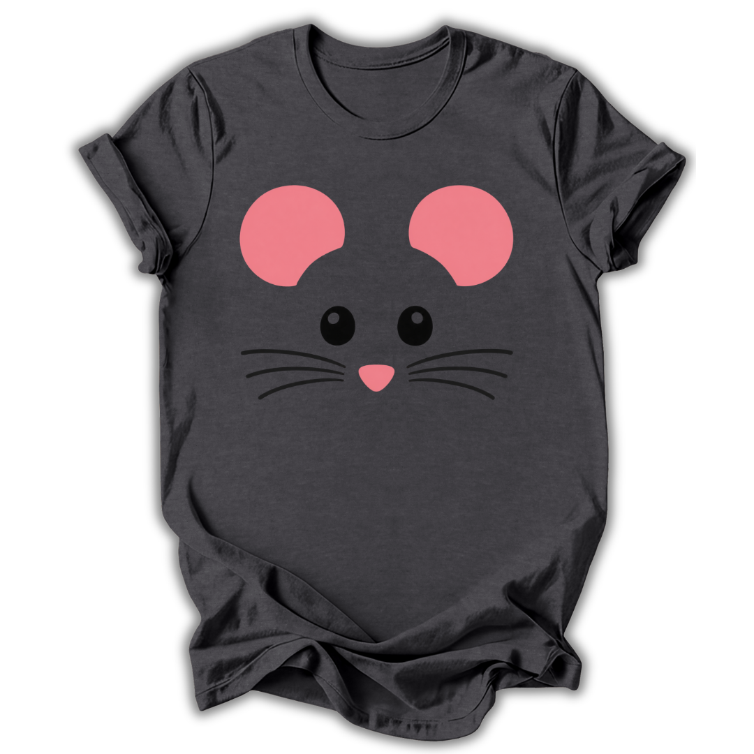 Cute Mouse Face Kids T-Shirt