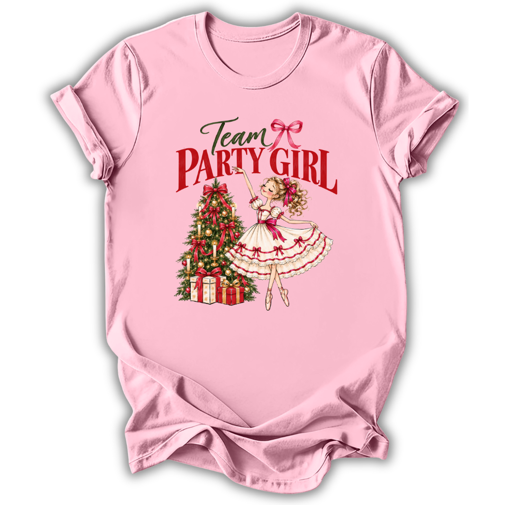 Team Party Girl Kids T-Shirt