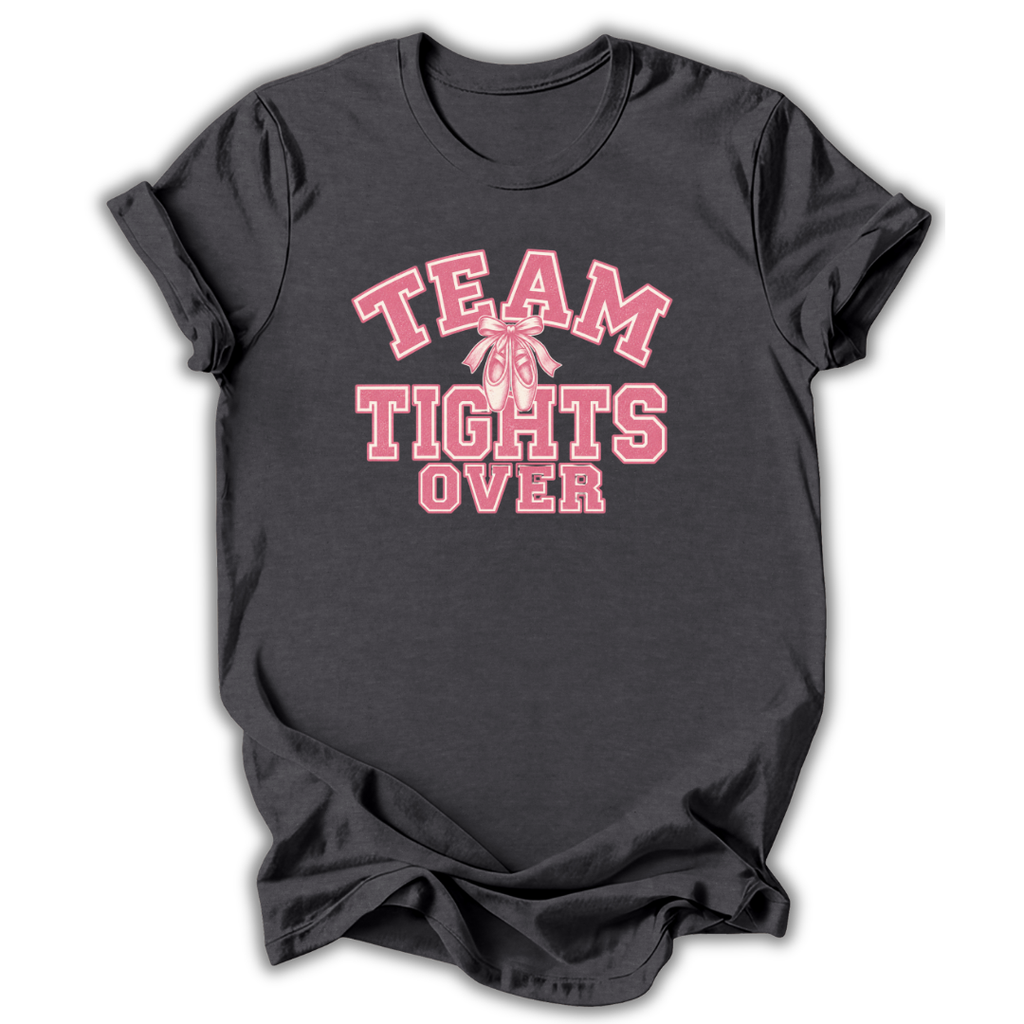 Team Tights Over T-Shirt