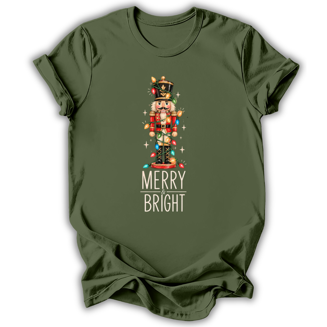 Merry & Bright Nutcracker T-Shirt