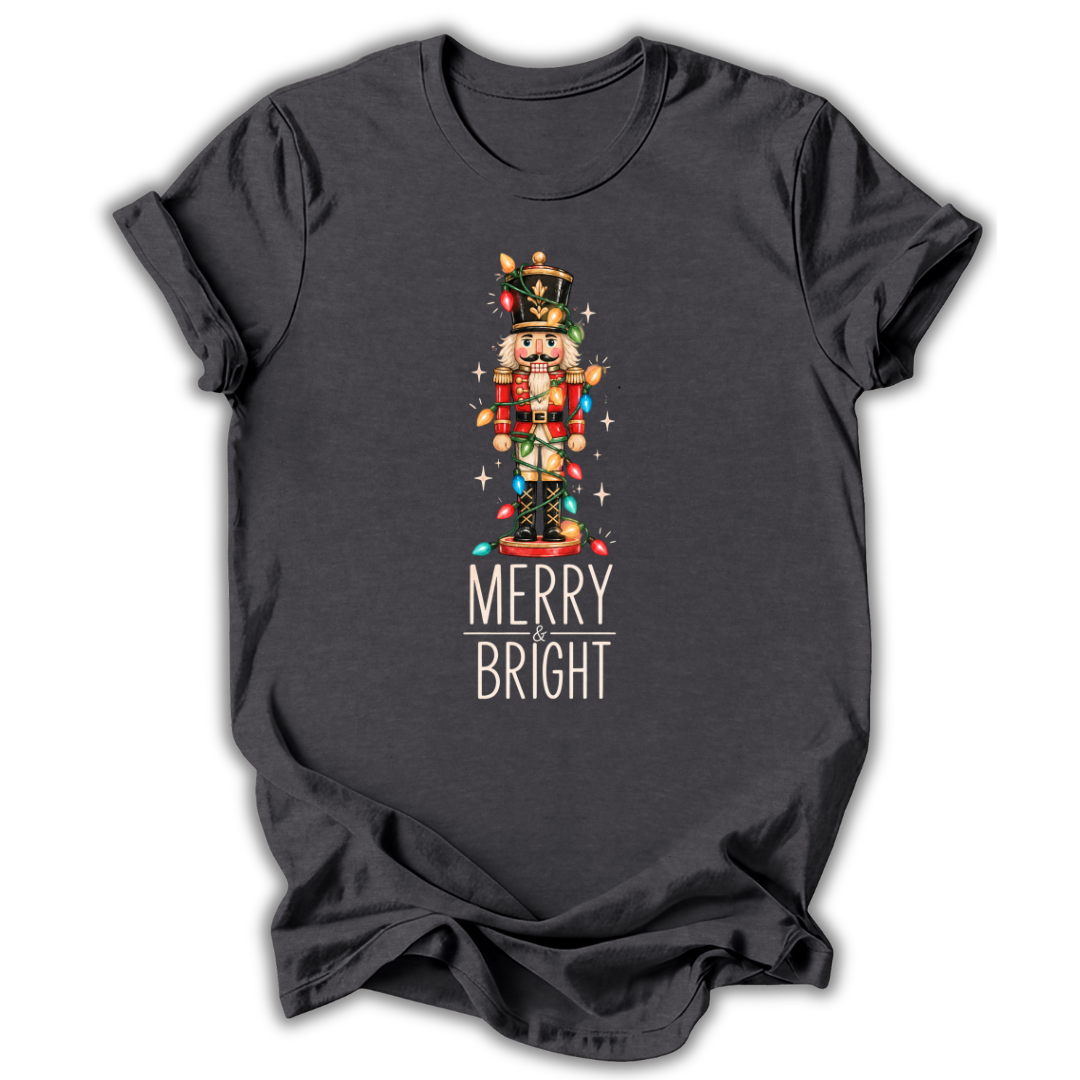 Merry & Bright Nutcracker T-Shirt
