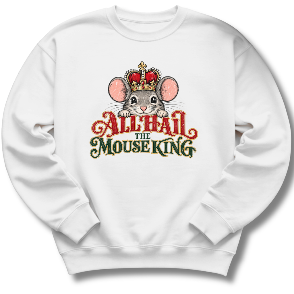 All Hail the Mouse King Kids Sweatshirt